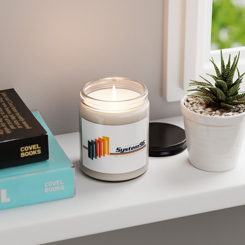 System96 Branded Soy Candle — 9oz Scented Jar