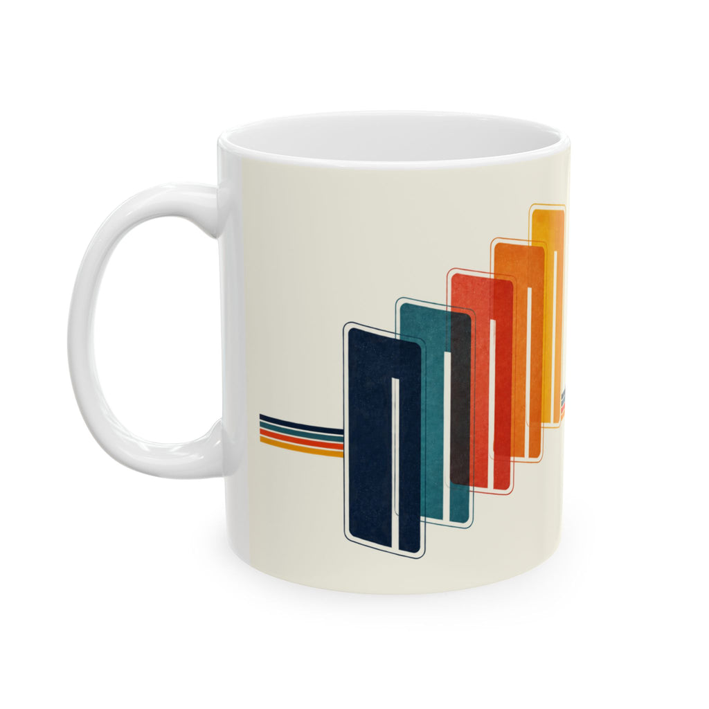 Retro Systems Ceramic Mug — 'System 86' Vintage Tech Logo Coffee Cup (11oz & 15oz)