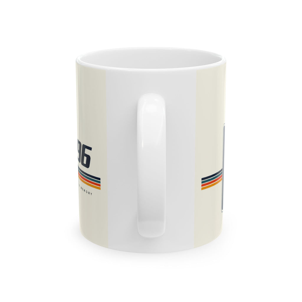Retro Systems Ceramic Mug — 'System 86' Vintage Tech Logo Coffee Cup (11oz & 15oz)