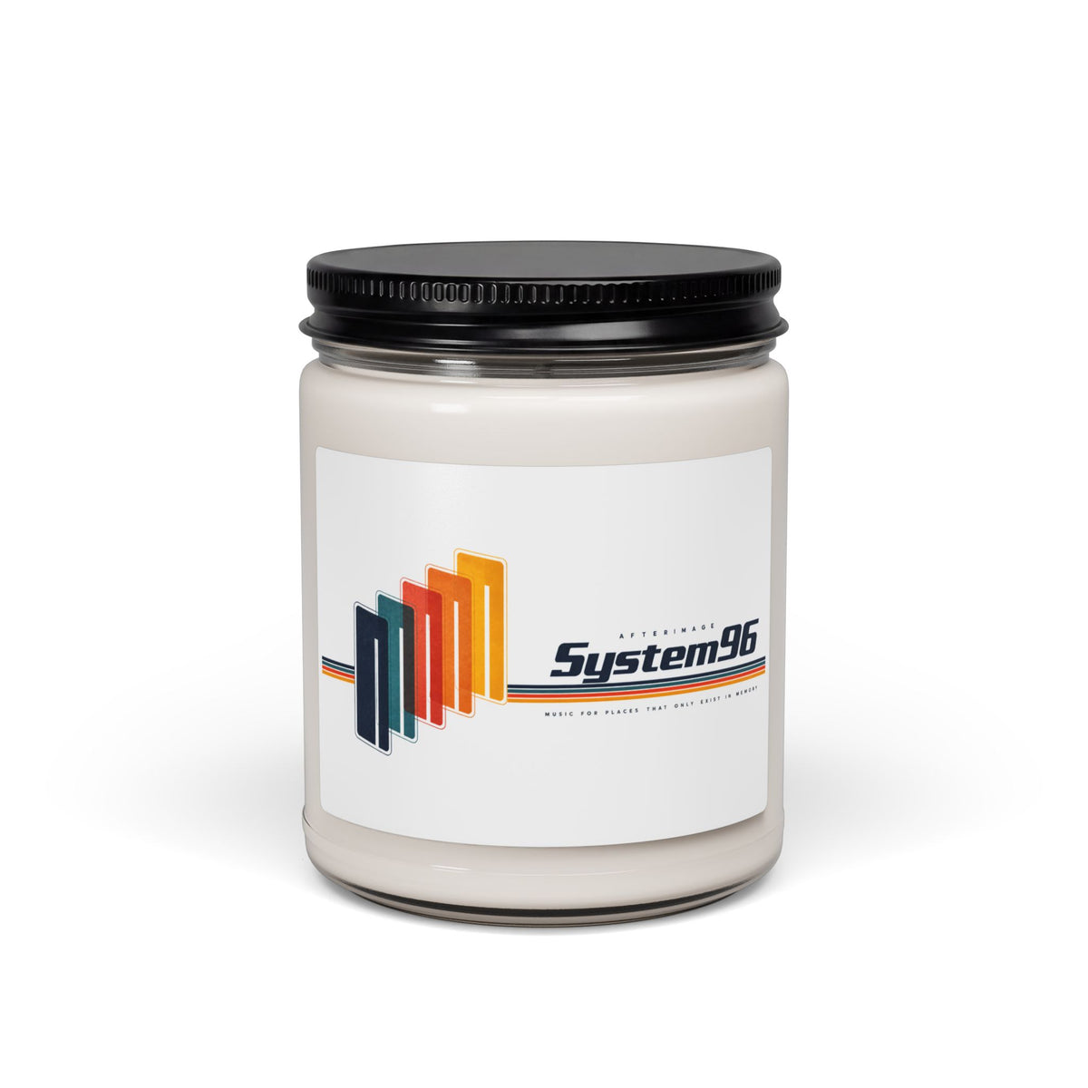 System96 Branded Soy Candle — 9oz Scented Jar