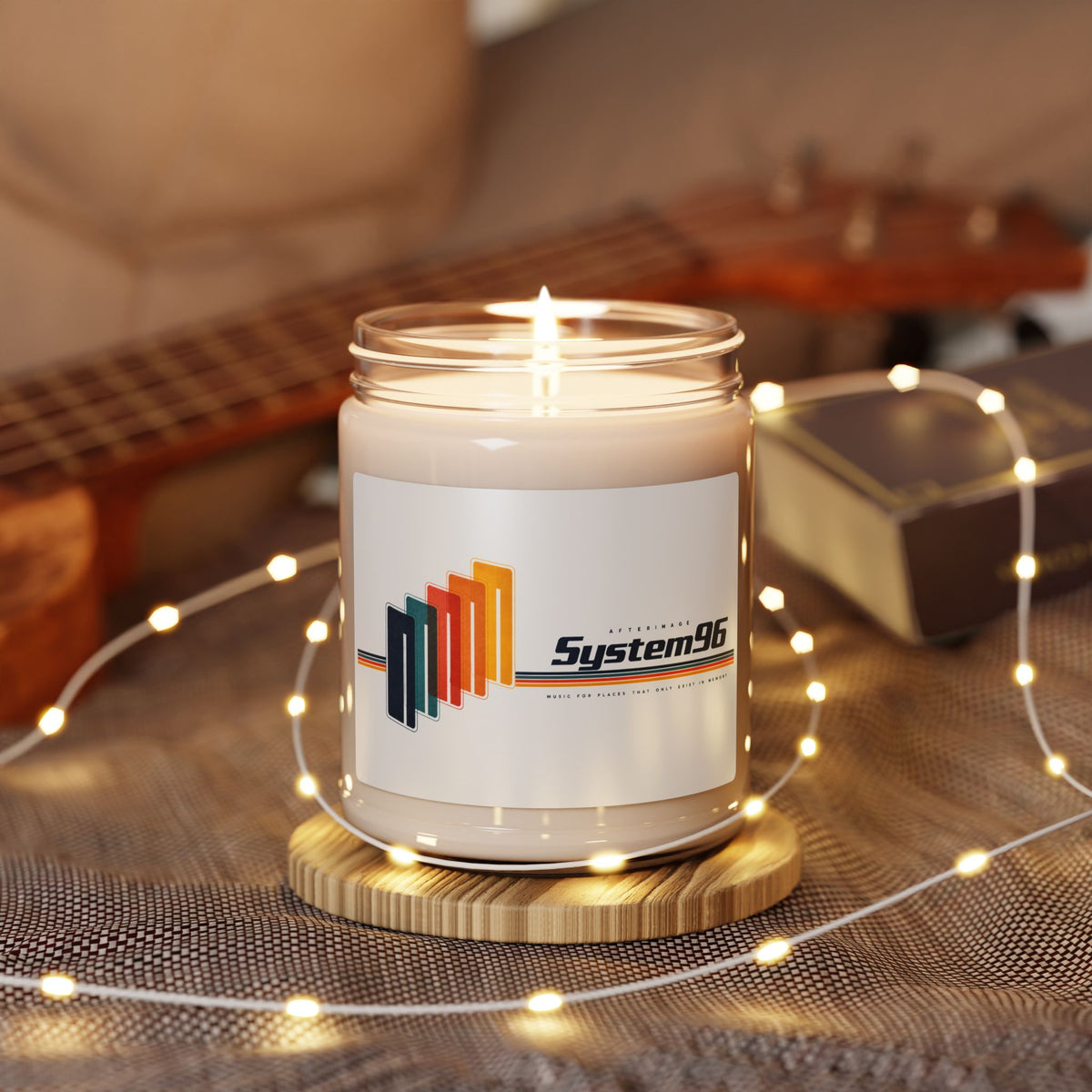 System96 Branded Soy Candle — 9oz Scented Jar